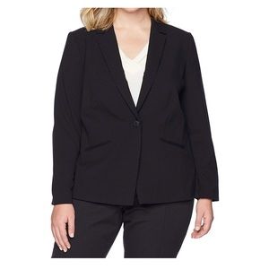 Tahari by ASL—Bi-Stretch One Button Jacket